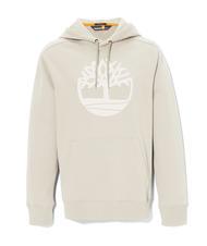 TIMBERLAND TREE LOGO Sweatshirt &agrave; capuche fossile de l'&icirc;le - Pulls molletonn&eacute;s - 5