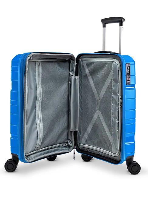 DISCOVERY Chariot &agrave; bagages &agrave; main, extensible rivi&egrave;re bleue - Valises cabine