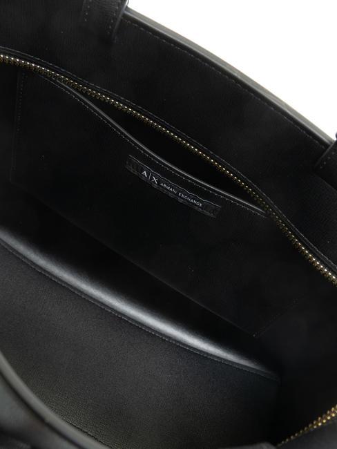 A|X BUCKLE Sac cabas port&eacute; &eacute;paule Noir - Sacs pour Femme