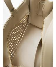 ARMANI EXCHANGE A|X BUCKLE Sac à main avec bandoulière sol poussiéreux - Sacs pour Femme - 5