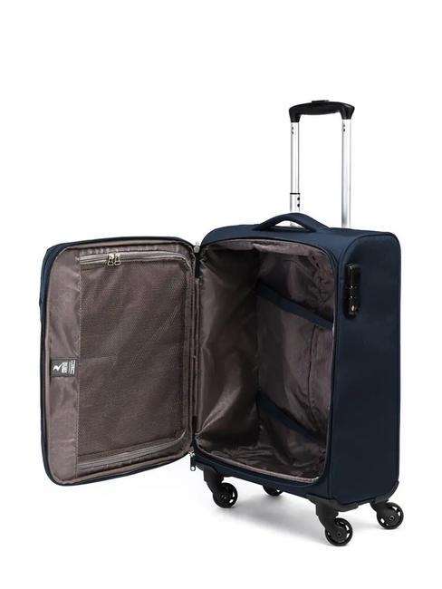 ECO-MOOD Lot de 3 chariots : cabine+moyenne et grande exp nuit bleue - Ensemble Valises