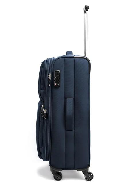 ECO-MOOD Lot de 3 chariots : cabine+moyenne et grande exp nuit bleue - Ensemble Valises