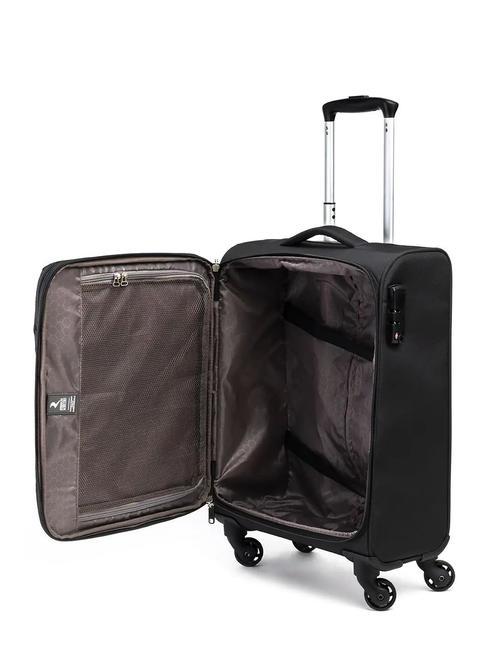 ECO-MOOD Lot de 3 chariots : cabine+moyenne et grande exp Noir - Ensemble Valises