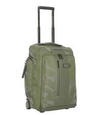 PIQUADRO BRIEF 2 Chariot cabine avec portabilité sac à dos vert - Valises cabine - 4