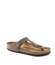 BIRKENSTOCK GIZEH BIRKO-FLOR  Sandale tong mocca - Chaussures unisexe - 3