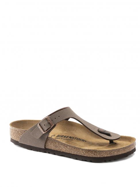 GIZEH BIRKO-FLOR  Sandale tong mocca - Chaussures unisexe