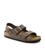 BIRKENSTOCK MILANO Babouche sandale Birko-Flor mocca - Chaussures unisexe - 4