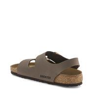 BIRKENSTOCK MILANO Babouche sandale Birko-Flor mocca - Chaussures unisexe - 5