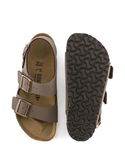 MILANO Babouche sandale Birko-Flor mocca - Chaussures unisexe