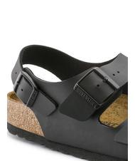 BIRKENSTOCK MILANO Sandale pantoufle Birko-Flor noir - Chaussures unisexe - 4