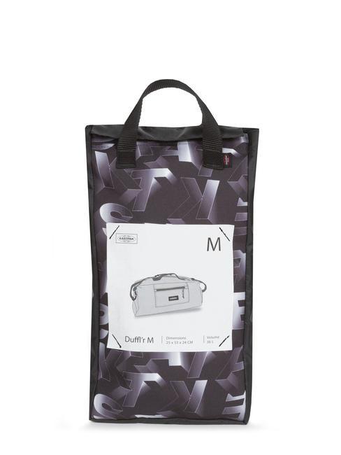 DUFFL'R M Sac de voyage avec bandoulière bloc noir - Sacs de voyage