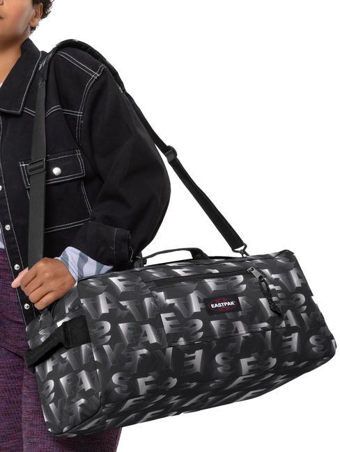 DUFFL'R M Sac de voyage avec bandoulière bloc noir - Sacs de voyage