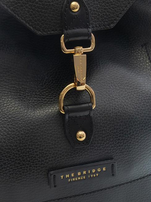 CORE SOFT Sac &agrave; dos en cuir black Gold - Sacs pour Femme
