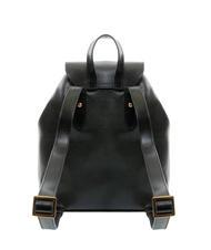 THE BRIDGE CORE SOFT Sac &agrave; dos en cuir black Gold - Sacs pour Femme - 4
