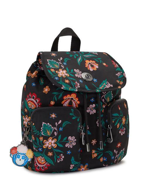 ANTO S FRIDA KAHLO Sac &agrave; dos avec poches frida kahlo floral - Sacs pour Femme