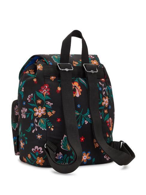 ANTO S FRIDA KAHLO Sac &agrave; dos avec poches frida kahlo floral - Sacs pour Femme