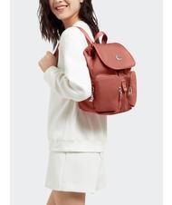 KIPLING ANTO S Sac à dos grande rose - Sacs pour Femme - 6