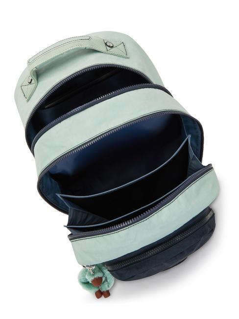 CLASS ROOM Grand sac à dos bloc vert d'eau - Sacs à dos pour l'École & les Loisirs