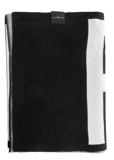 ZAMIG Écharpe longue à logo noir/noir - Écharpes