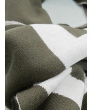 JOHN RICHMOND ZAMIG Écharpe longue à logo mil vert. - Écharpes - 5