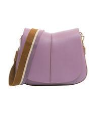 GIANNI CHIARINI HELENA ROUND Sac en cuir avec double bandouli&egrave;re Argyle violet - Sacs pour Femme - 2