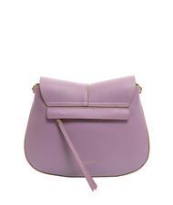 GIANNI CHIARINI HELENA ROUND Sac en cuir avec double bandouli&egrave;re Argyle violet - Sacs pour Femme - 5