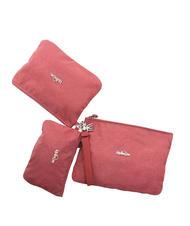 KIPLING IAKA L WRISTLET Pochette trio avec manchette paillettes carmin - Sacs pour Femme - 2