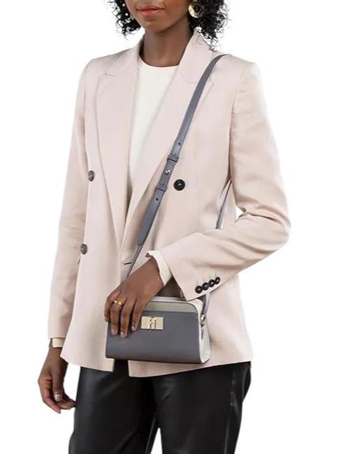 1927 Mini sac en cuir terre/marbre avec perle e - Sacs pour Femme