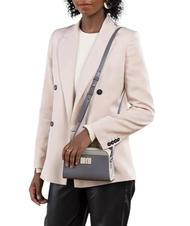 FURLA 1927 Mini sac en cuir terre/marbre avec perle e - Sacs pour Femme - 5