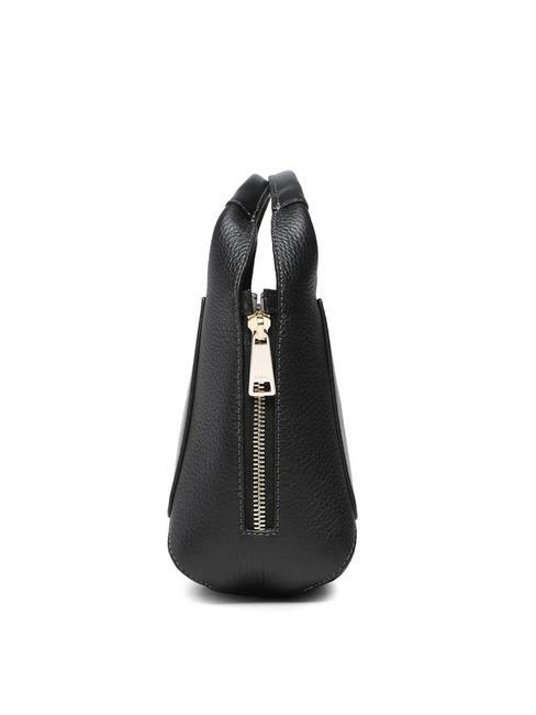GILDA Mini sacs en cuir avec bandoulière noir + marbre c - Sacs pour Femme
