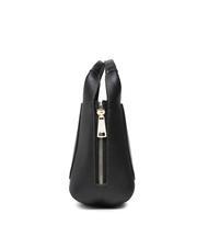 FURLA GILDA Mini sacs en cuir avec bandoulière noir + marbre c - Sacs pour Femme - 3