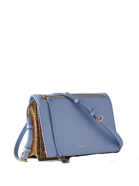 LIVRE  Sac bandouli&egrave;re, en cuir topaze naturelle/op - Sacs pour Femme