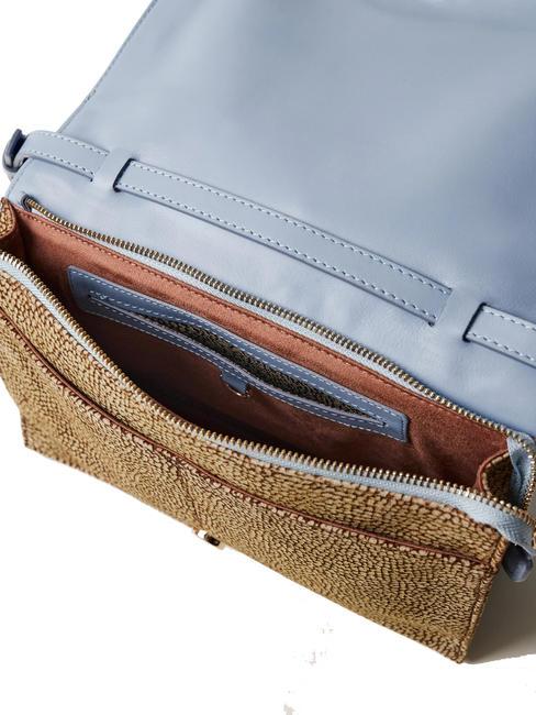 LIVRE  Sac bandouli&egrave;re, en cuir topaze naturelle/op - Sacs pour Femme