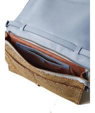 BORBONESE LIVRE  Sac bandouli&egrave;re, en cuir topaze naturelle/op - Sacs pour Femme - 4