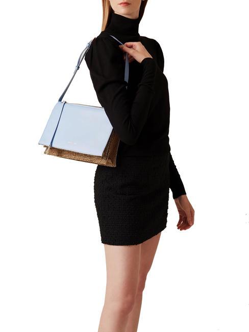 LIVRE  Sac bandouli&egrave;re, en cuir topaze naturelle/op - Sacs pour Femme