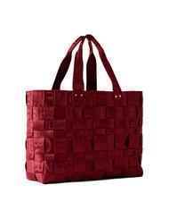 BORBONESE STRAPCYCLE Sac &agrave; main Bourgogne - Sacs pour Femme - 2