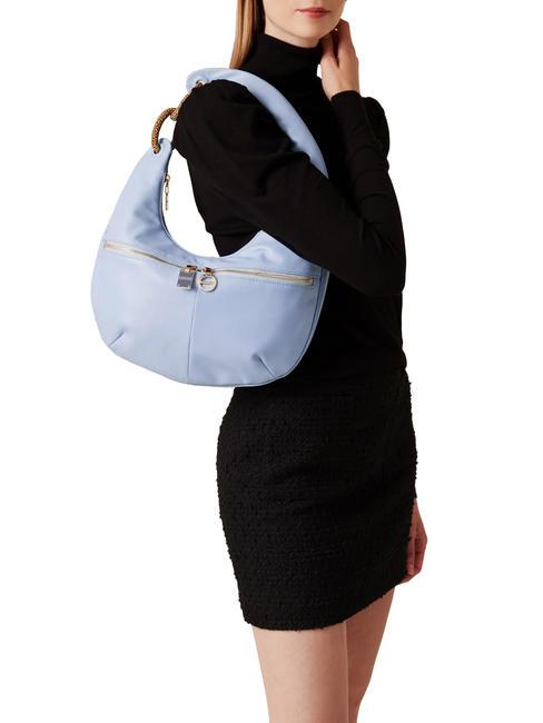 INFINITE Sac bandouli&egrave;re, en cuir topaze naturelle/op - Sacs pour Femme