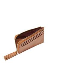 COCCINELLE TASSEL Porte-cartes zipp&eacute; en cuir martel&eacute; CUIR - Portefeuilles Femme - 2