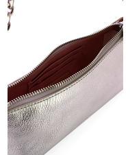 COCCINELLE CAMPIONARIO - AURA  Mini sac &agrave; bandouli&egrave;re, avec bandouli&egrave;re ARGENT - Sacs pour Femme - 4
