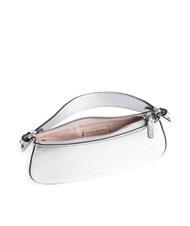 COCCINELLE MERVEILLE Sac &agrave; bandouli&egrave;re en cuir textur&eacute; ARGENT - Sacs pour Femme - 4