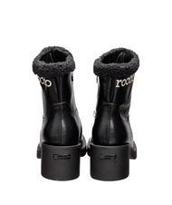 ROCCOBAROCCO LOGO Bottines hautes avec zip noir - Chaussures Femme - 4