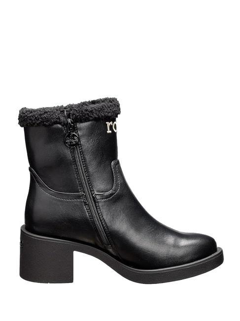 LOGO Bottines hautes avec zip noir - Chaussures Femme
