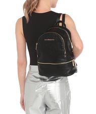 ROCCOBAROCCO RUBINO Sac &agrave; dos &agrave; logo emboss&eacute; noir - Sacs pour Femme - 6