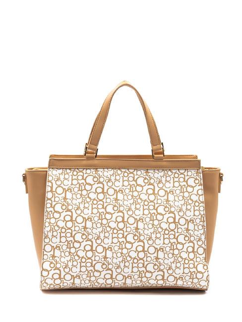 GIADA Sac à main avec bandoulière blanc/cuir de vache - Sacs pour Femme