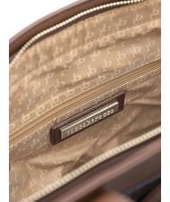 ROCCOBAROCCO GIADA Sac shopping avec bandoulière marron noir - Sacs pour Femme - 4