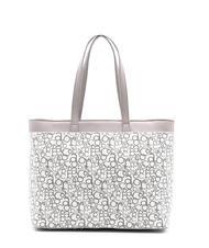 ROCCOBAROCCO GIADA Sac shopping avec bandouli&egrave;re gris blanc - Sacs pour Femme - 3