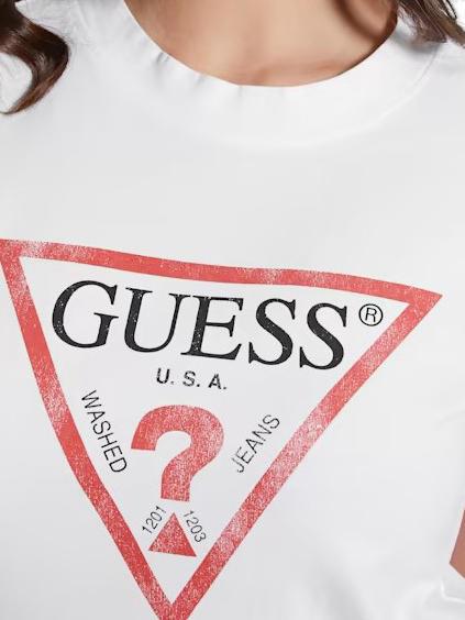 CLASSIC FIT LOGO T-shirt avec logo blanc pur - T-shirt