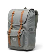 HERSCHEL LITTLE AMERICA MID Sac &agrave; dos de taille moyenne jonc de mer/point blanc - Sacs &agrave; dos pour l'&Eacute;cole & les Loisirs - 2