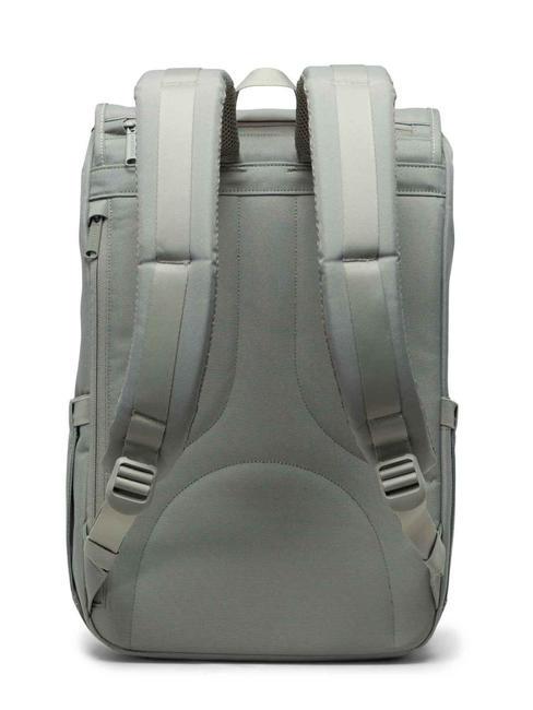 LITTLE AMERICA MID Sac &agrave; dos de taille moyenne jonc de mer/point blanc - Sacs &agrave; dos pour l'&Eacute;cole & les Loisirs