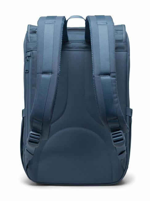 LITTLE AMERICA MID Sac &agrave; dos de taille moyenne mirage bleu/point blanc - Sacs &agrave; dos pour l'&Eacute;cole & les Loisirs